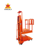 NIULI Selector De Pedidos Man Lift Catador De Pedidos Semi Electrica Ручной комплектовщик заказов Hydraulica Plataforma Elevadora