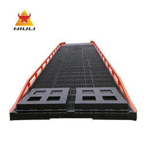 NIULI Container Dock Leveler Вилочный погрузчик Грузовой подъемник Переносная грузовая рампа