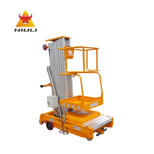 NIULI Воздушная рабочая платформа Lifter Machine Электрический алюминиевый подъемный стол