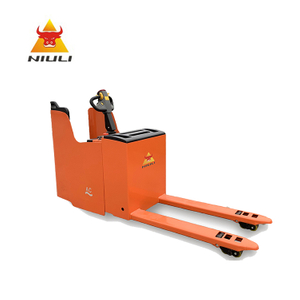 NIULI Автоматическая тележка для перевозки поддонов с питанием от батареи Вилочный погрузчик с электрической тележкой для поддонов