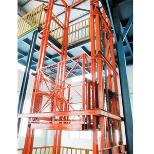 NIULI Manlift Промышленный крытый пол Грузовая платформа Подъемный поддон Открытый человеческий подъемник Стационарная электрическая платформа для загрузки материалов