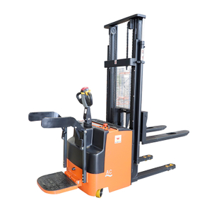 Walkie Electric Stacker Truck Подъемник для поддонов Штабелер емкостью 1500 кг Montacarga Полный электрический вилочный погрузчик на складе